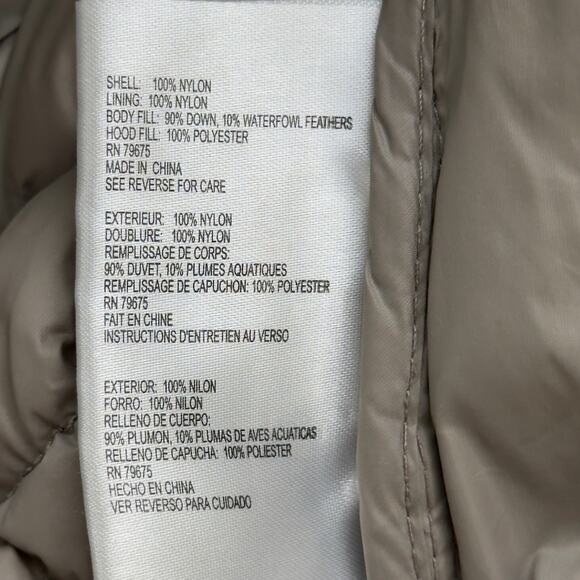 Michael Kors Nissy Packable Jacket Hooded Down Fill PufferGoose - Picture 6 of 8